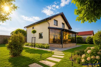 Vila cu atmosfera de resort:smart home, curte spectaculoasa,1.000mp teren, Tarlungeni, Brasov - Brasov