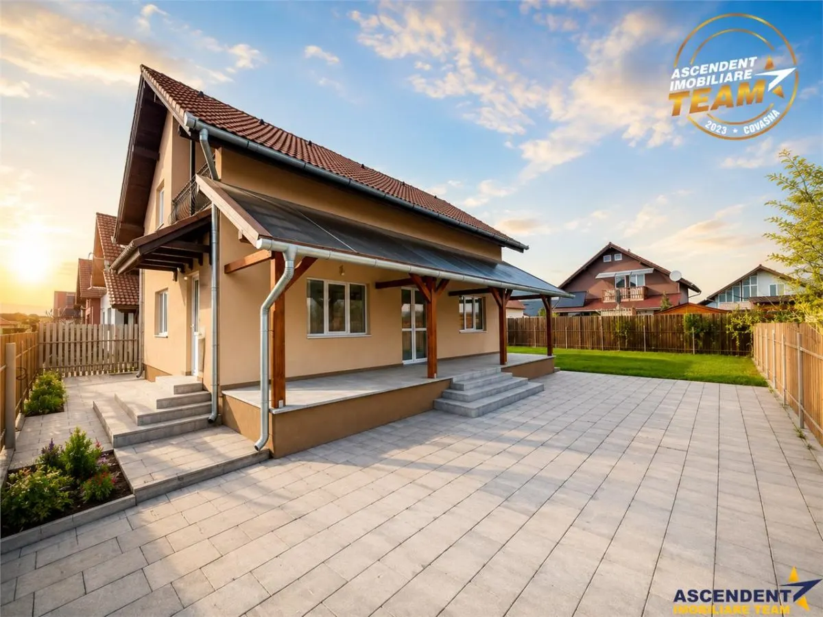 Casa noua, curte, gradina, aria Arena Sepsi, Central, Sfantu Gheorghe, Covasna - foto 10