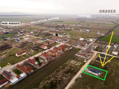 RECO Casa la rosu - 3 dormitoare, plan parter 120 mp utili - Osorhei - foto 2