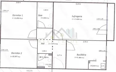 Apartament 3 camere, 2 bai zona Gemenii - foto 7