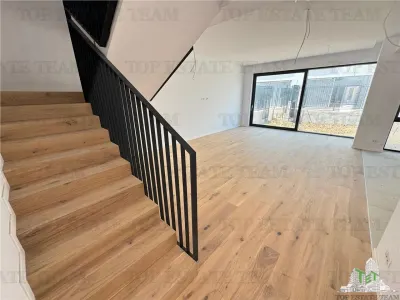 Vila de vanzare in Pipera, Nordul Bucurestiului | Curte privata, terasa panoramica si 2 locuri de parcare - Bucuresti