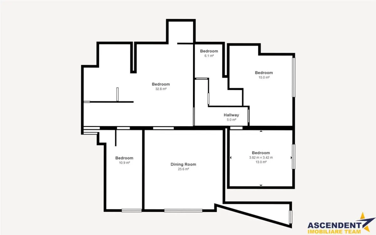 Apartament reprezentativ, 5 camere, pentru birou sau locuinta, Central, Brasov - foto 12