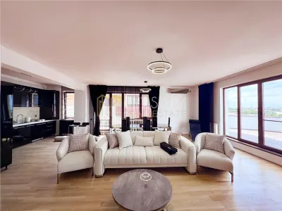 Apartament de inchiriat 3 camere Herastrau Nordului - foto 6