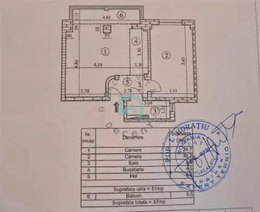 Apartament 2 camere Grivitei, mobilat utilat, Brasov - foto 6