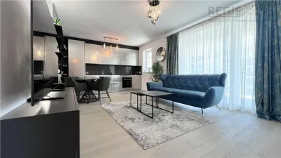 Apartament PREMIUM Coresi Kasper UPGRATED, amenajare ROVERE, 2 parcari, boxa - Brasov
