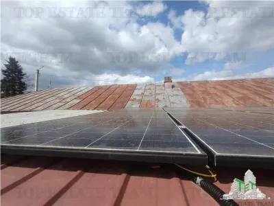 Ocazie! Teren generos 700 mp, include casa cu panouri fotovoltaice, langa Bucuresti, comuna 1 Decembrie - foto 5