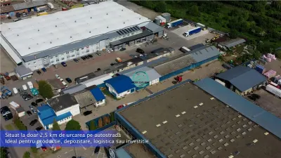 Vand hala cu suprafata de 1516 mp si teren generos de 5003 mp - foto 4