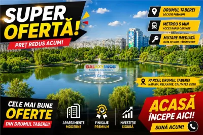 Apatament 2 Camere Decomandat | Drumul Taberei - Raul Doamnei - Bucuresti