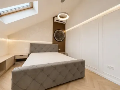 Penthouse exclusivist cu terasa de 85 mp, jacuzzi privat si independenta energetica – Prima inchiriere | Zona Coresi, Brasov - foto 8