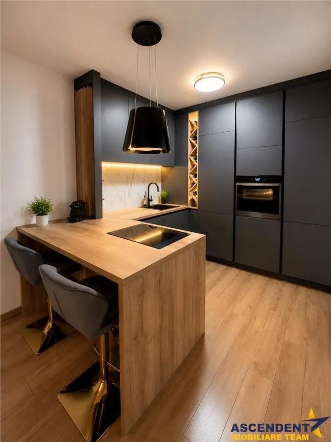 Apartament 2 camere, 61mp, etaj2, mobilat, echipat, parcare, Avantgarden, Brasov - foto 1