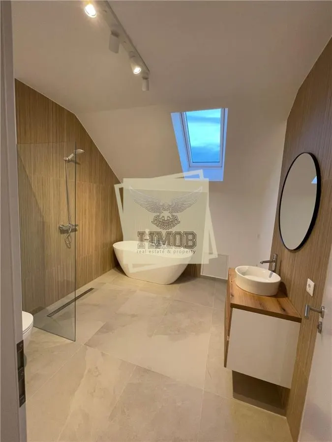 Casa la cheie 4 camere 2 bai si teren 380 mp la 10 km de Sibiu - foto 14