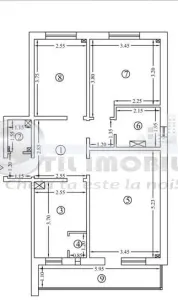 Apartament 3 camere  – Dacia | 71 mp - foto 5