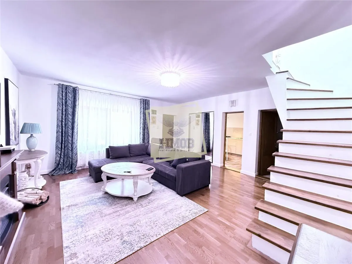 Casa moderna 3 camere 120 mpu 2 bai terasa zona centrala Sibiu - foto 1