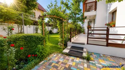 Villa with dual value, 606 sqm land, terraces: premium residence and/or business opportunity, Tractorul, Brasov. - foto 12