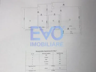 Apartament cu 2 camere, etajul 1, decomandat, geam la baie, zona Rediu - foto 8