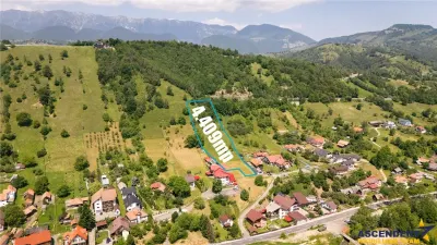 View superb:intravilan,constructie rezidenta/ hotel,2.327 mp,Moieciu de Jos, Bran - foto 3