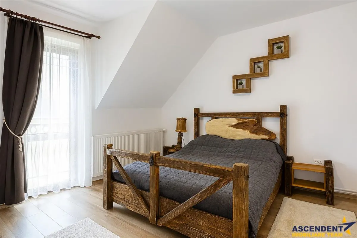 Refugiu pretios:jacuzzi, lemn masiv,2.000 mp teren,4 dormitoare, cuptor, investitie turistica - foto 6