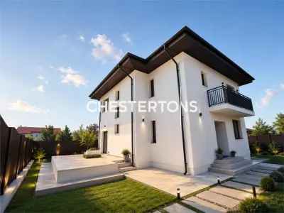 For Sale •Casa P+1+Pod•Amplasament deosebit • Constructie impecabila • Curte 450 mp•Samurcasi-Buftea - foto 2