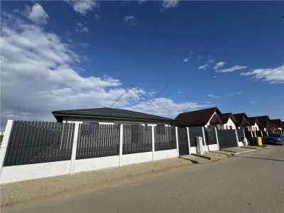 VANZARE CASA PARTER INDIVIDUALA DOMNESTI STRADA ASFALTATA TEREN 405 MP - Domnesti