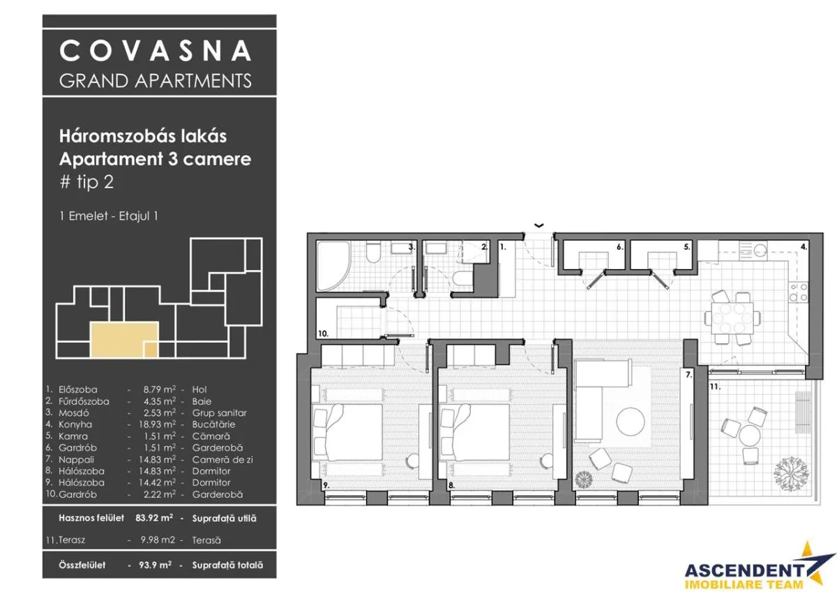 Spatiu de exceptie:Proiect aparthotel/ rezidential, Central, Covasna - foto 13