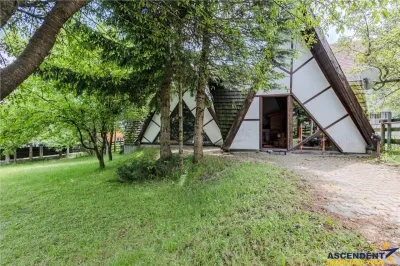 Resedinta versatila, 7 incaperi, camin elegant, terase, lot 800 mp, locuire/ turism. - foto 11