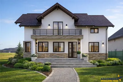 Casa eleganta pe 2 nivele, la 15 minute de Brasov, DJ 112A, finalizata la cheie - Bod