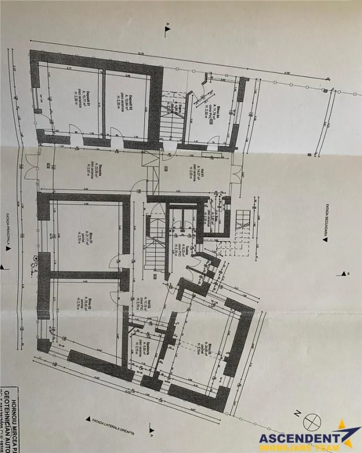 Proprietate versatila- pretabila spatiu birouri, gradinita/scoala, centru medical, zona Blumana, Brasov - foto 22
