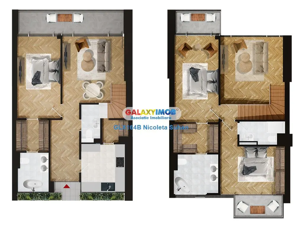 VANZARE DUPLEX PIATA VICTORIEI ETAJ 3+4 - foto 4