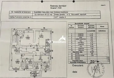Apartament 3 camere Tineretului comision 0% - Bucuresti