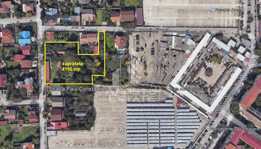 Teren 4150 mp, de vanzare, zona Damboviata, Timisoara, COMISION 0%. - foto 1
