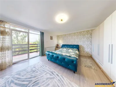 Vila luminoasa, curte individuala, priveliste panoramica spre munti, Harman, Brasov - foto 14