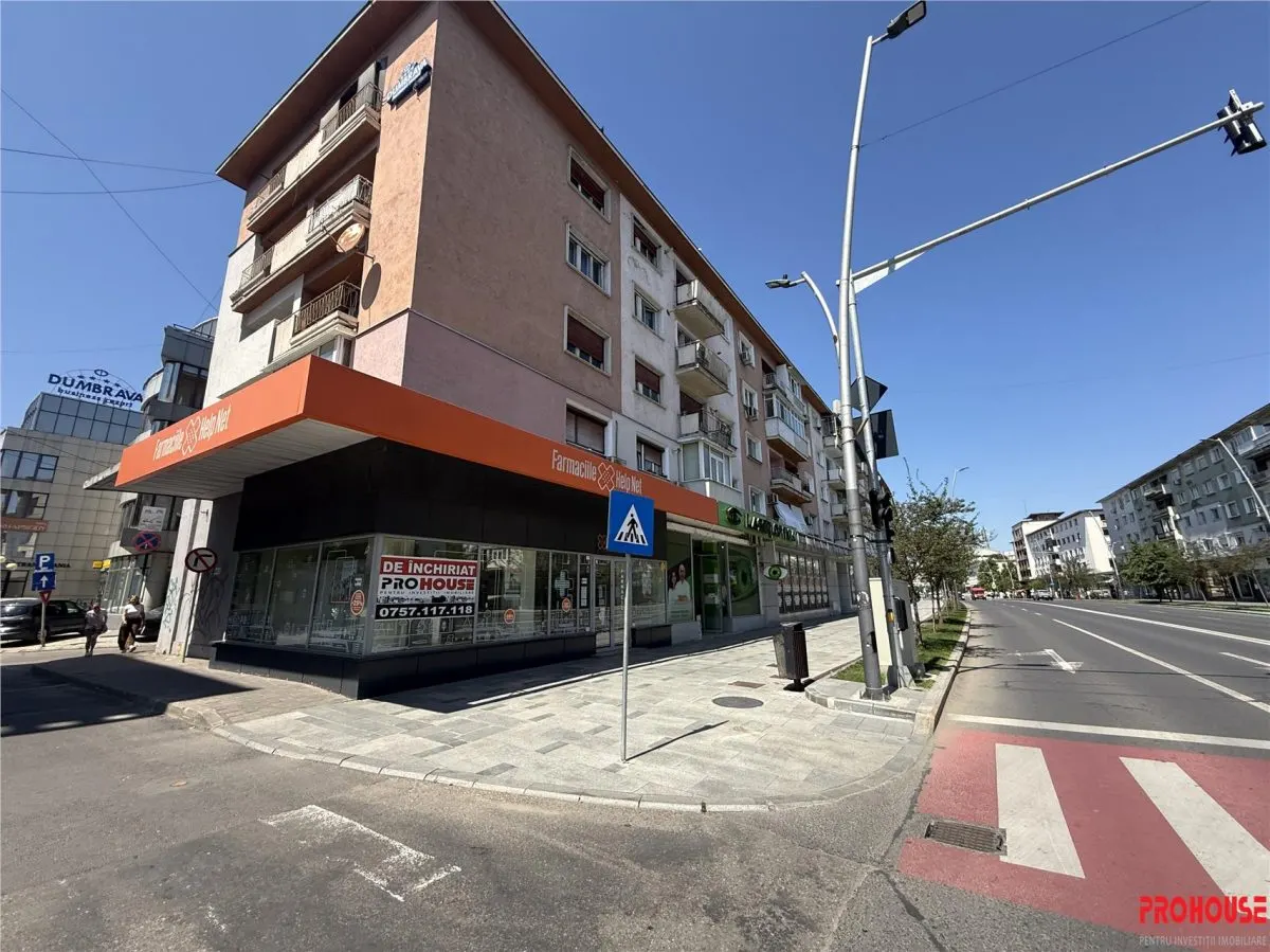 SPATIU COMERCIAL 100 MP – POZITIE ULTRACENTRALA, VIZIBILITATE EXCELENTA - foto 2
