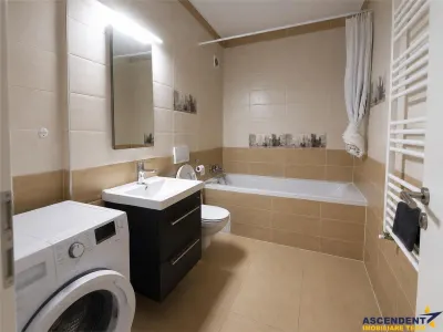Apartament tip Studio mobilat si utilat modern, loc de parcare, boxa depozitare, zona Coresi, bloc nou - foto 4