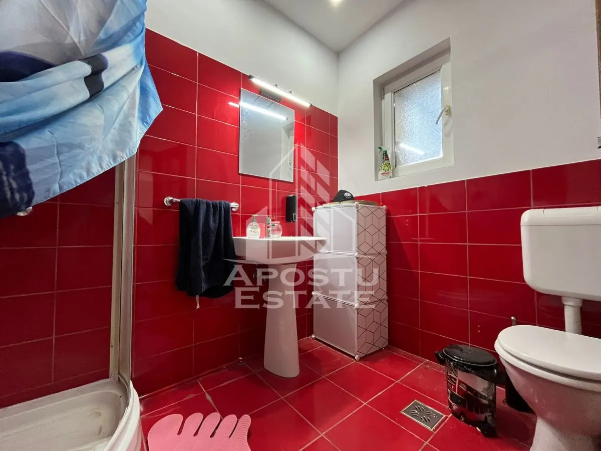 Casa individuala, 6 camere, 3 bai, garaj,acces auto, teren de 411 - foto 13
