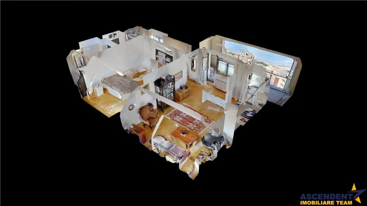 Prima inchiriere! Privilegio Brasov, 73 mp+ terasa, unic pe nivel, garaj, panorama Tampa - foto 16