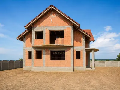 Casa parter si etaj la rosu ,Recas - foto 13