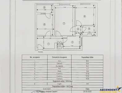 Apartament 3camere, etaj intermediar, priveliste si lumina naturala, Calea Bucuresti, Brasov - foto 10