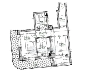 Apartament 2 cam.decomandat+loc parcare subteran Complex Himson - foto 12