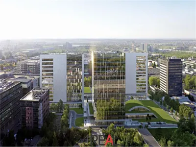 GlobalWorth Campus inchirieri birouri clasa A si spatii comerciale - foto 6