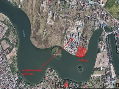 Vanzare teren Baneasa-Sisesti 9.935 mp pe malul lacului Grivita - Bucuresti