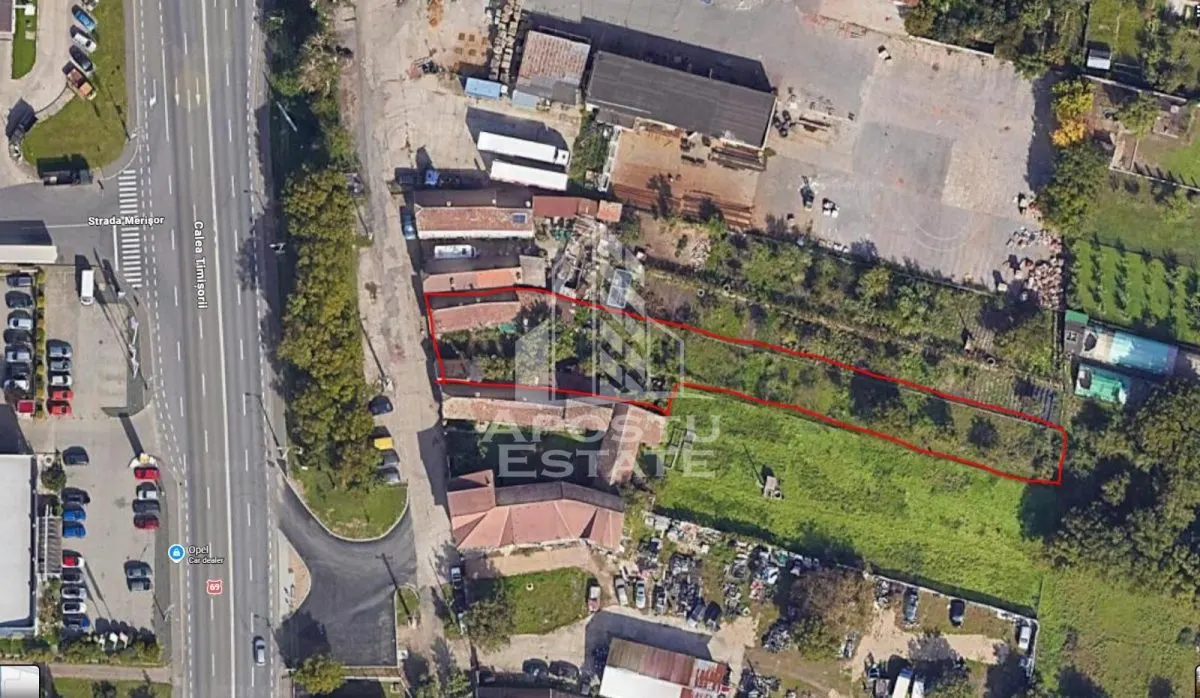 Teren comercial 1.273 mp + constructie Calea Timisorii - foto 1
