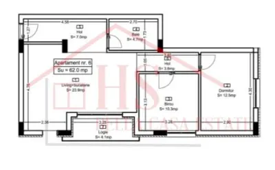Apartament finisat, 2 camere,etaj intermediar. Strada Teilor, Floresti - foto 17