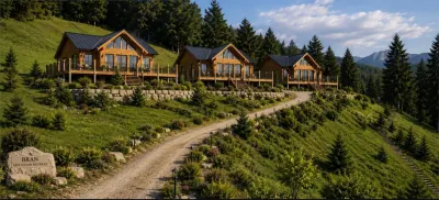 Bran Mountain Retreat – Doar 3 vile exclusiviste în inima Branului - Bran