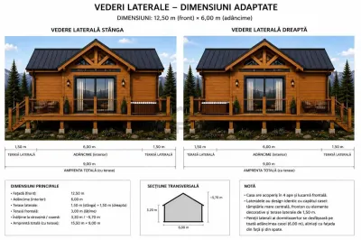 Bran Mountain Retreat – Doar 3 vile exclusiviste în inima Branului - foto 16