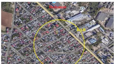Chercea zona RAR - Teren 520mp deschidere 17m, ingradit - Braila