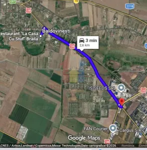 La 5km de Braila Teren intravilan 1080mp cu 97m deschidere toate utilitatile - foto 4