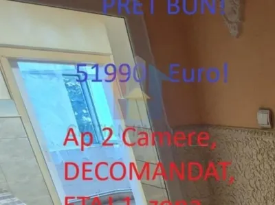 Super Pret! Ap 2 cam conf 1 decomandat, Calarasi 4, etaj 1 LIBER - Braila