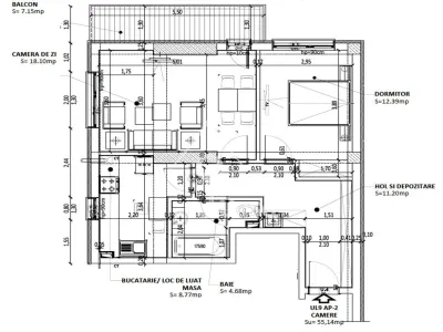 Apartament 2 Camere Finisat | Grand Arena | Comision 0 - foto 5