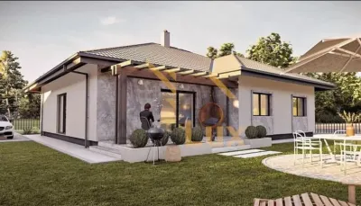 Casa la rosu de vânzare in Mocira - Mocira