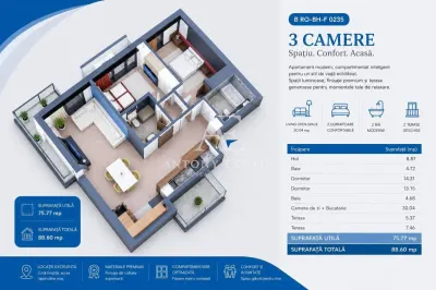 Antony Estate | Apartamente NOI - 0% Comision - foto 4